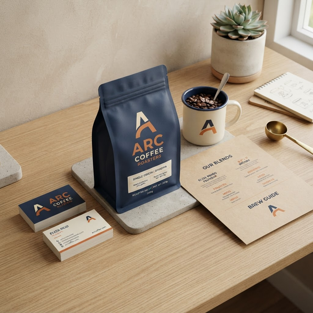 GDT brand identity design work